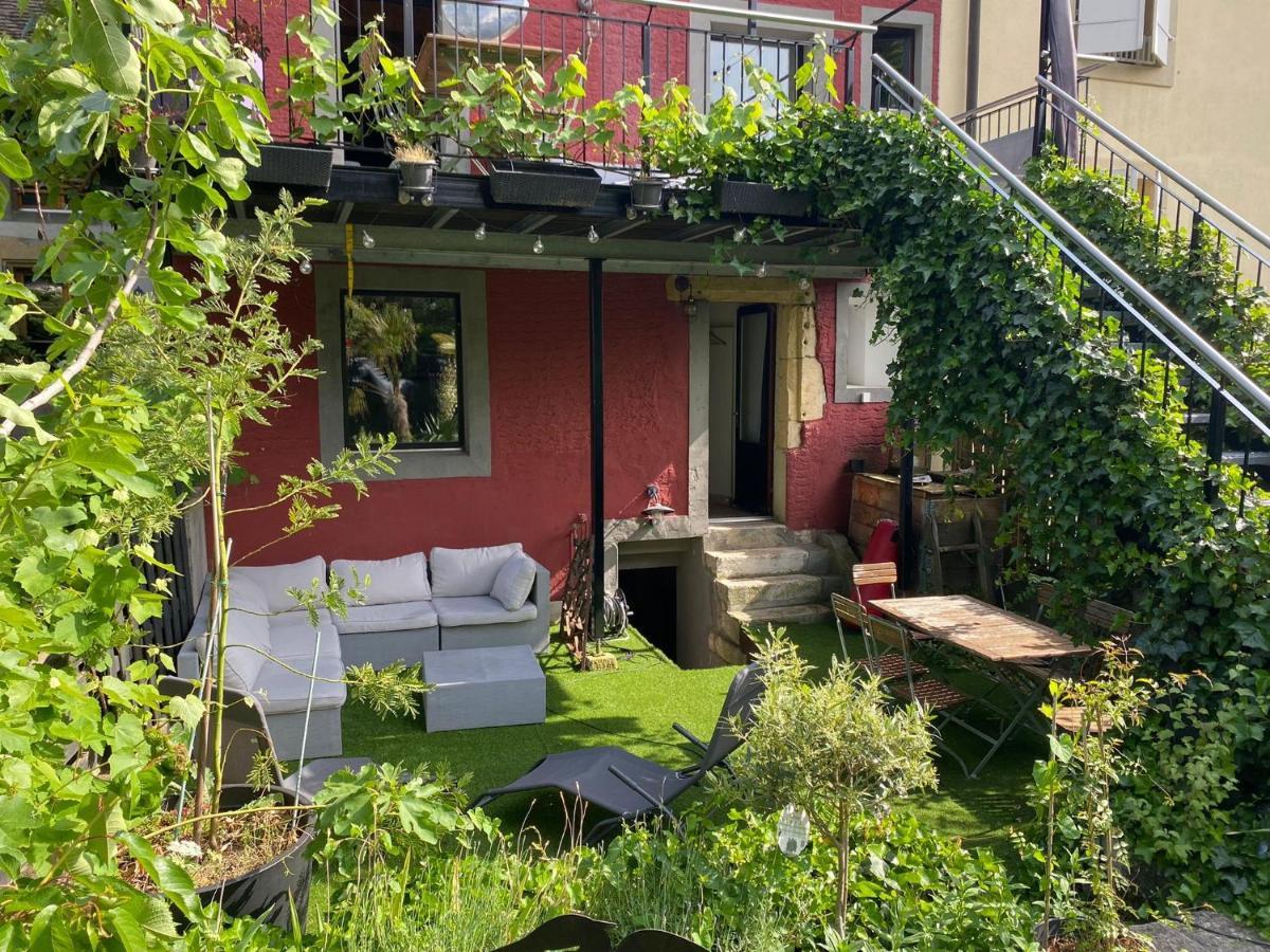 Lamaisonrouge Chambre D'Hotes Cormondreche Luaran gambar